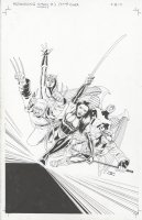 Astonishing X-men Legacy Issue 7 Page Cover Comic Art